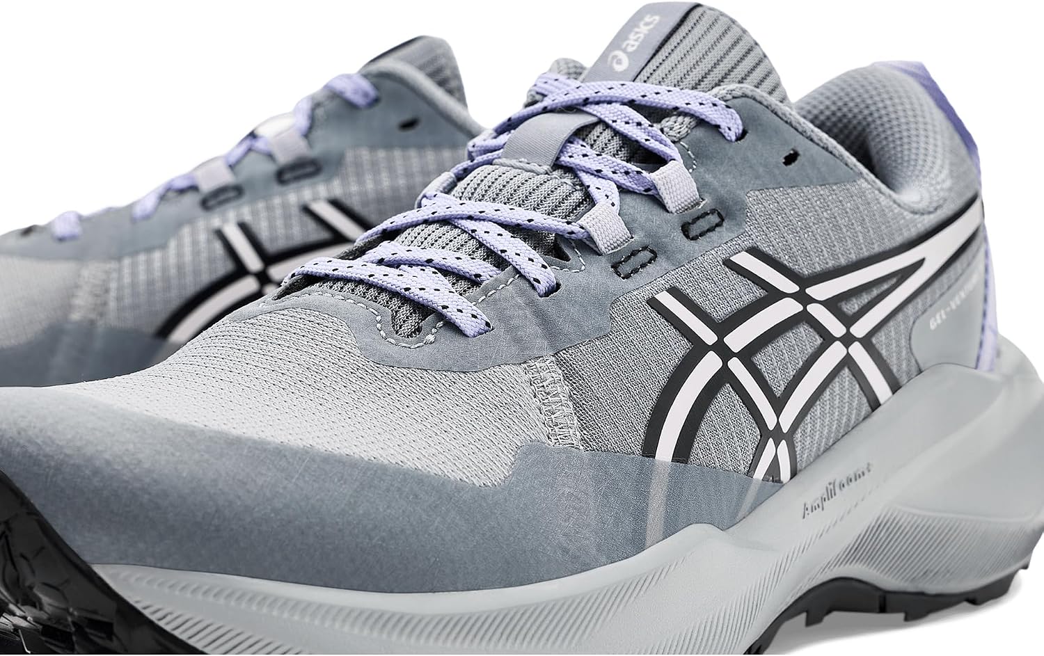 ASICS Women's Gel-Venture 11 Trail Running Shoes 9 Gravel/Lilac Hint