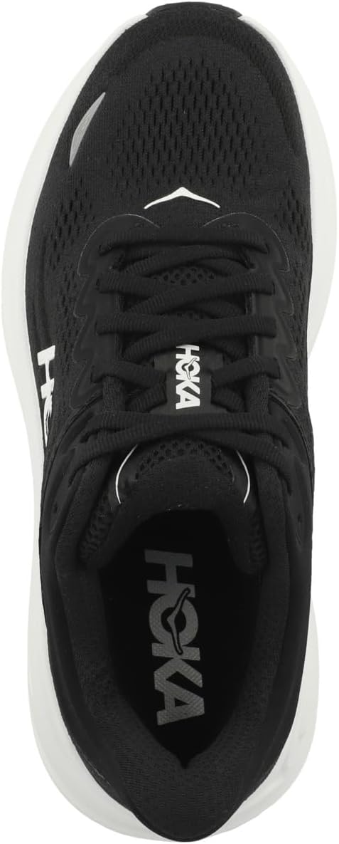 Hoka Womens Bondi 9 8.5 Black/White